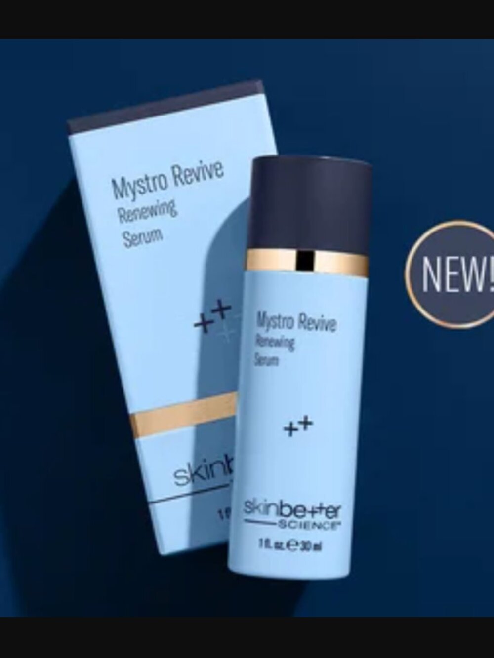 NIB Skinbetter science Mystro Revive Renewing Serum Full Size Retail $245.00